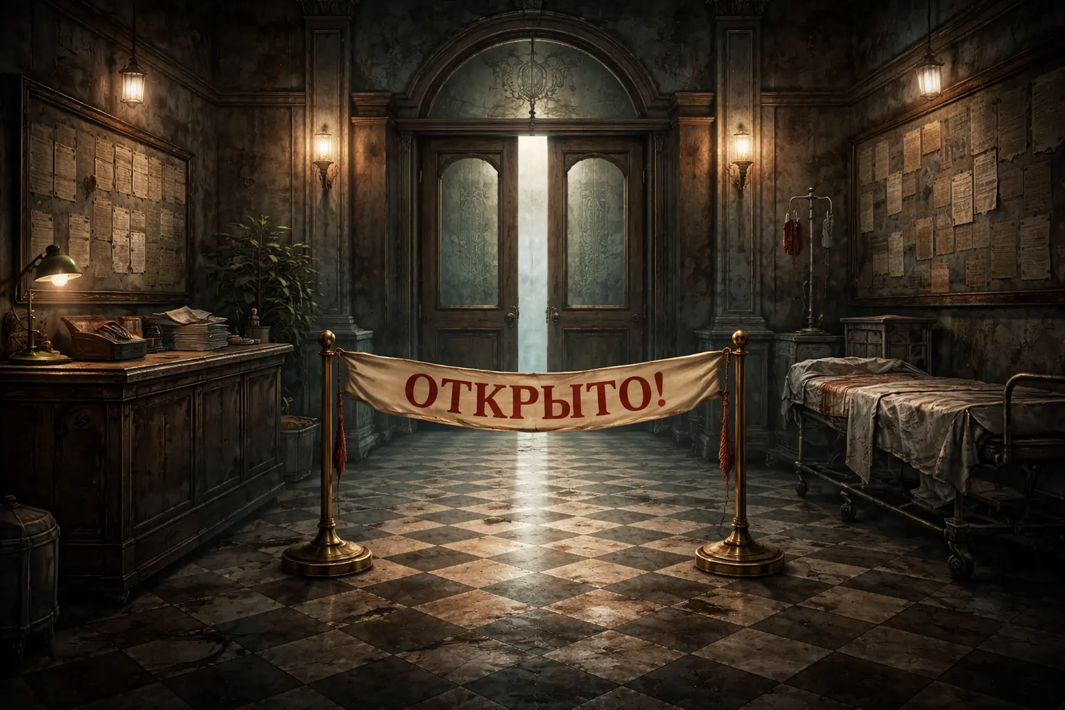 Открытие сайта